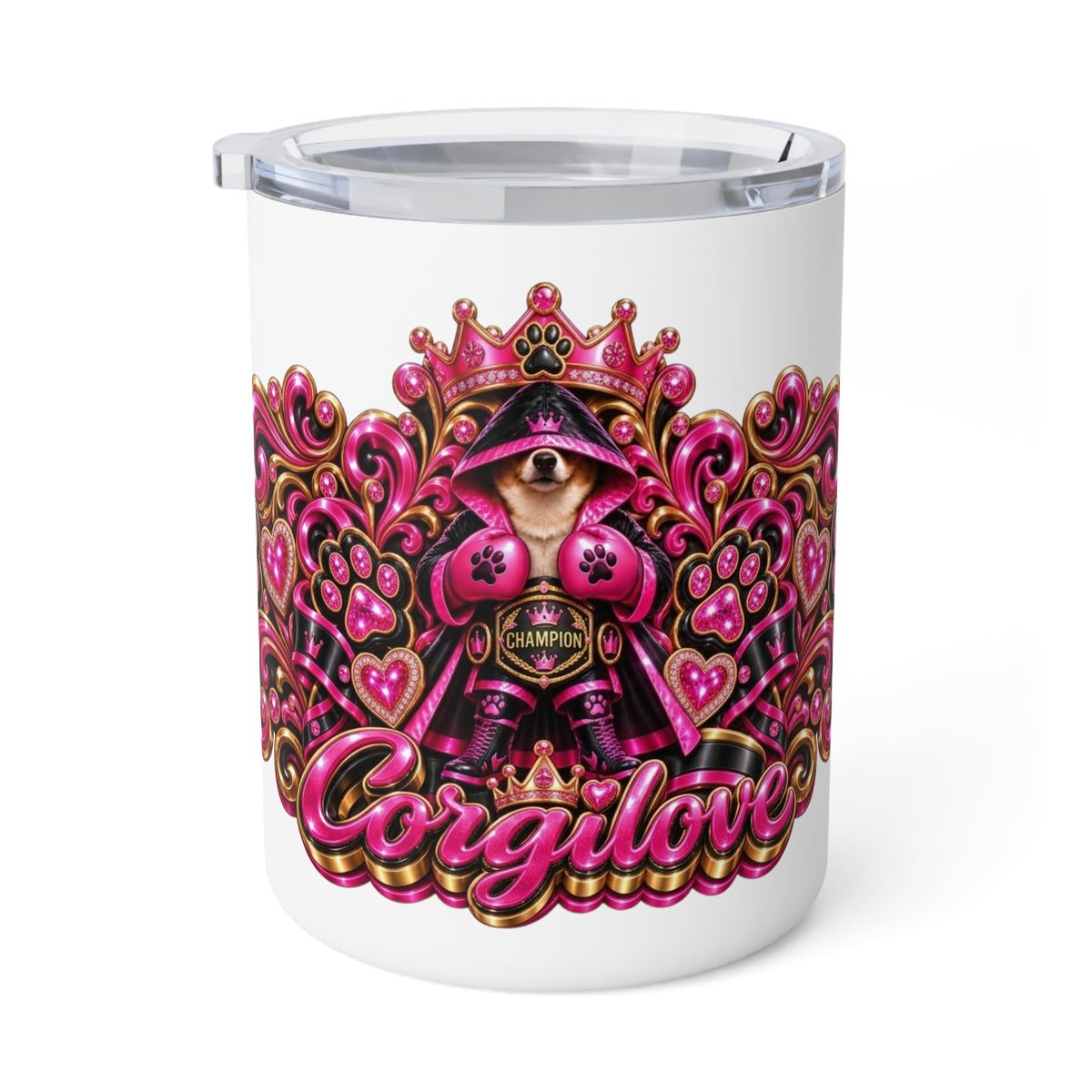 Insulated Coffee Mug, 10oz